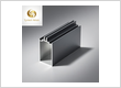 Aluminum curtain wall profiles