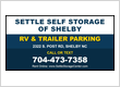 Settle Self Storage of Shelby